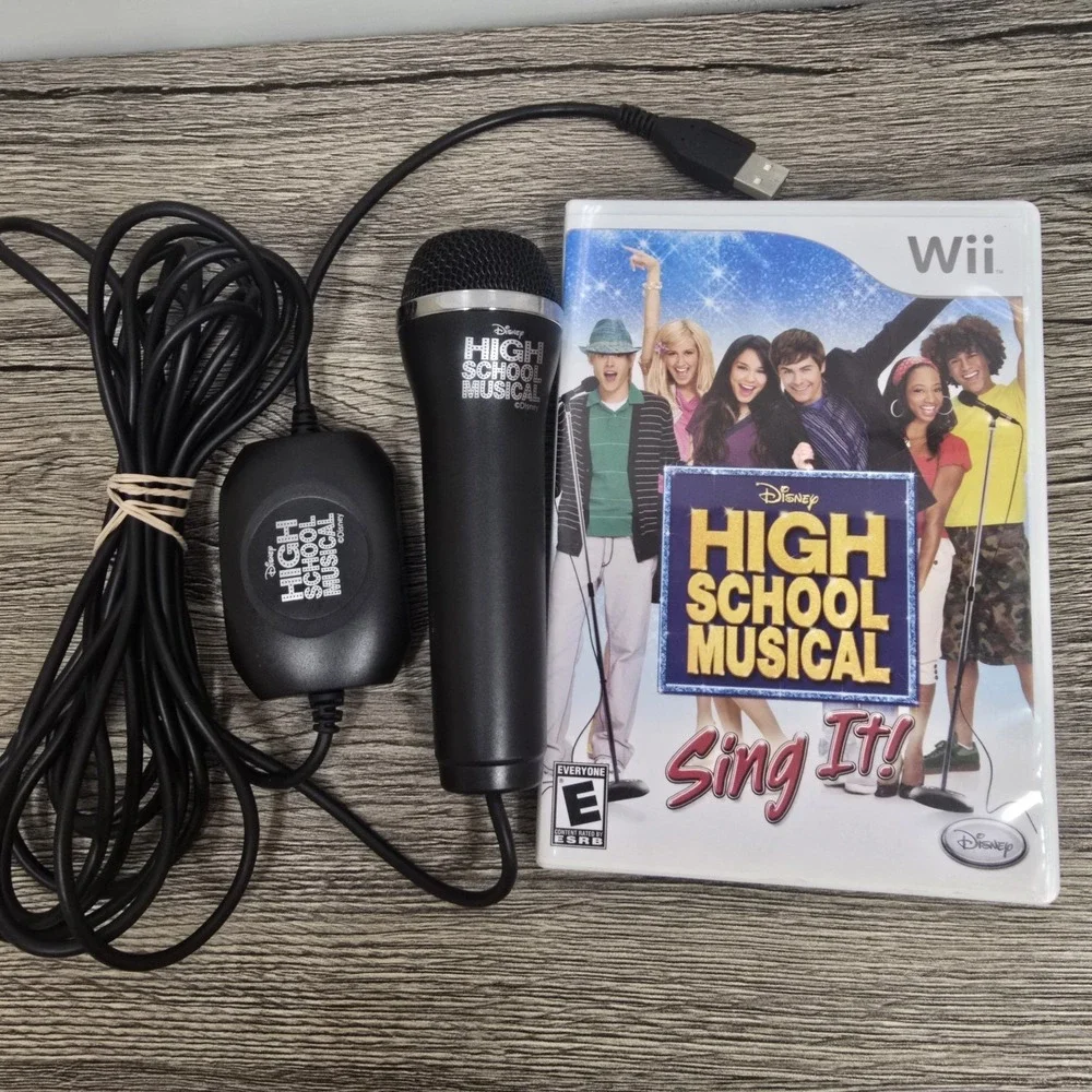 High School‎ Musical: Sing It Bundle with Microphone - Nintendo Wii